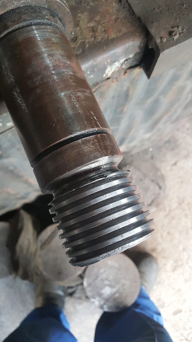 Filetage à pas carré